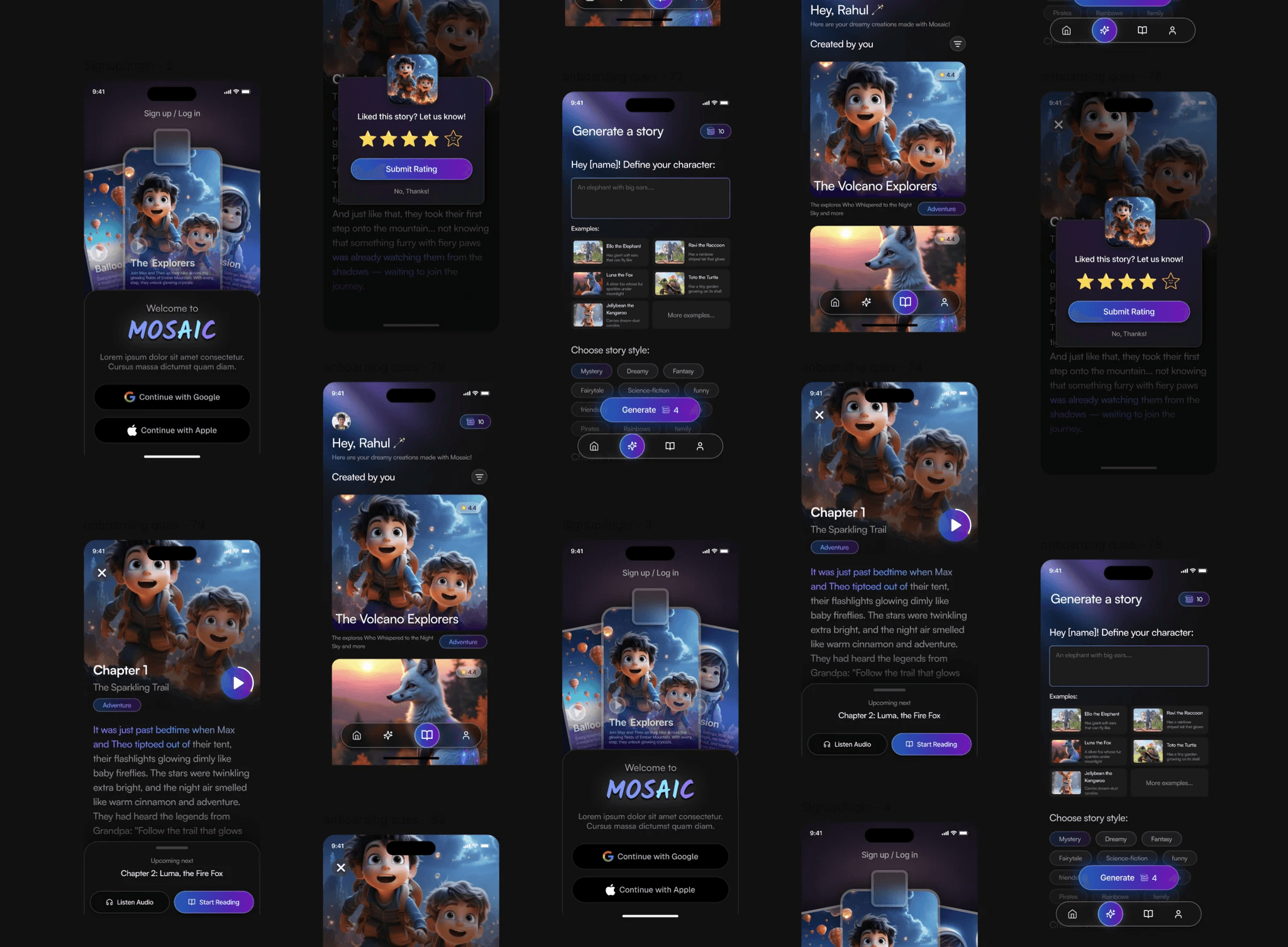 Kids quit the moment they wait. We made the loading feel like part of the story.