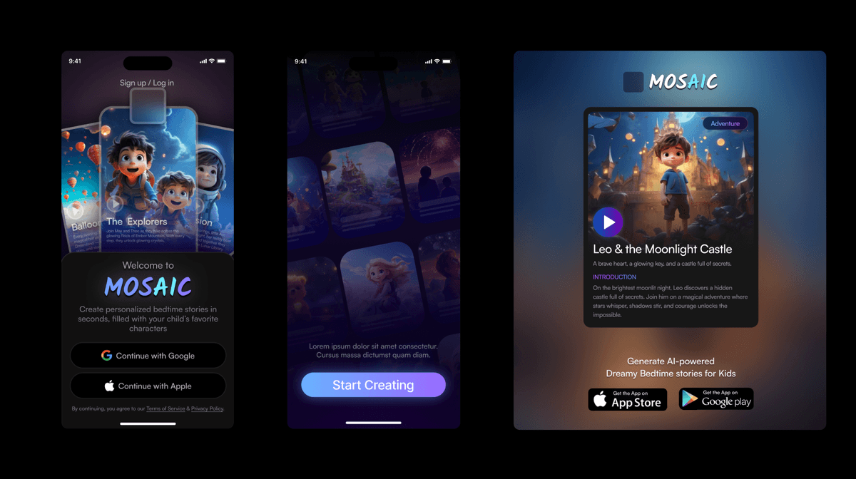 Mosaic AI Stories