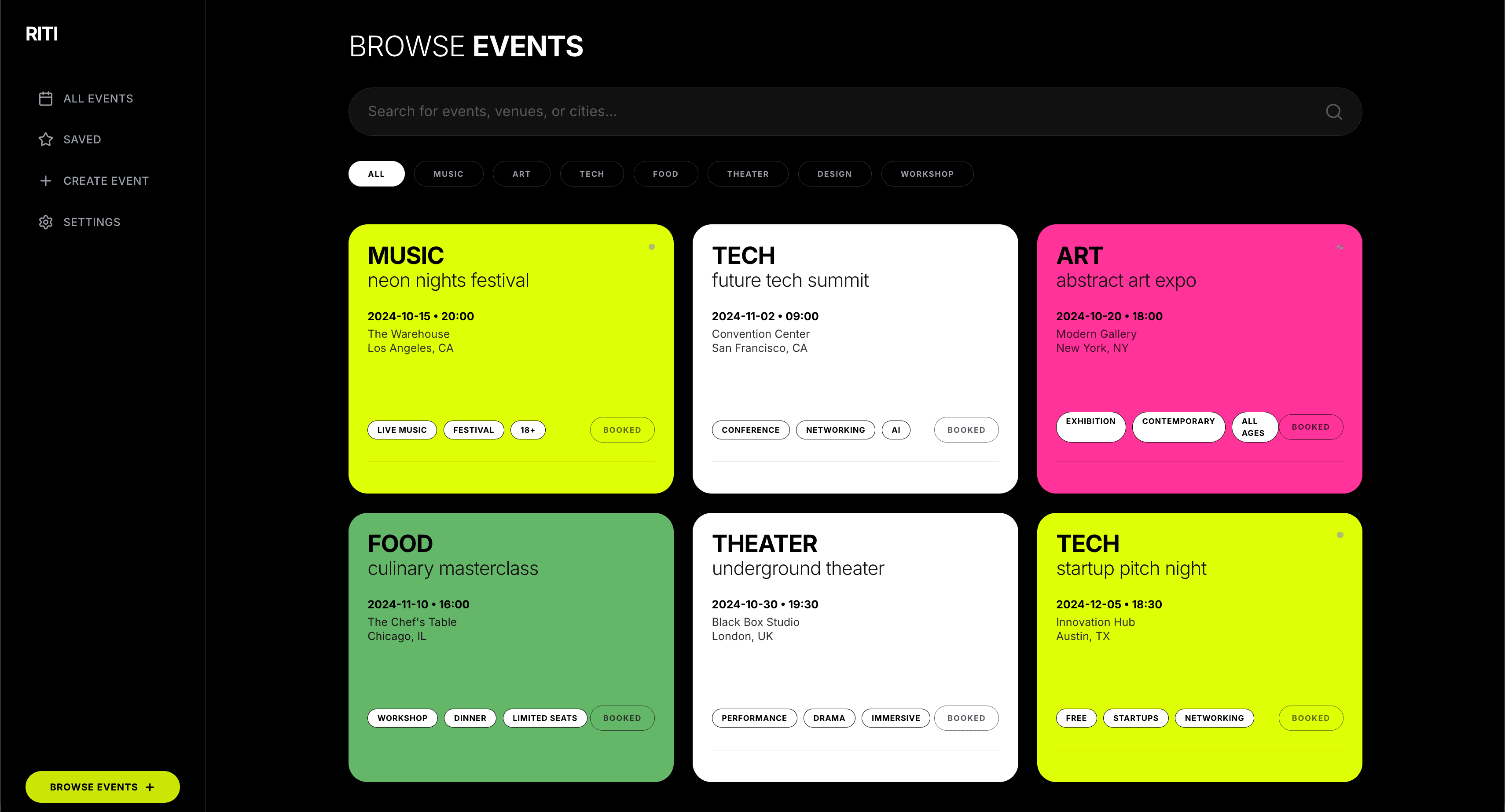 Space bookings are approval-first: a vendor approves the request before any payment is taken.