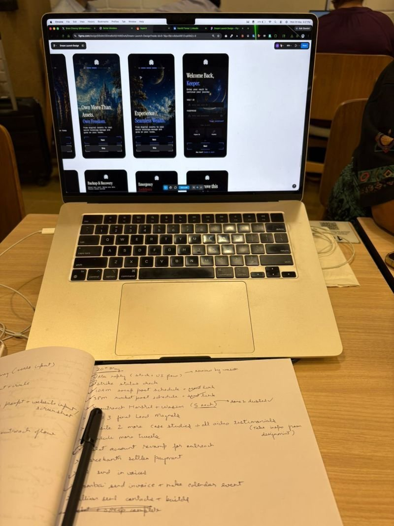 Real product interface we've shipped: a live AI automation dashboard in production